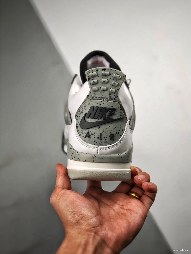Rep Onekick 4 Cement (nike) OG Air White Jordan 840606-192 0717